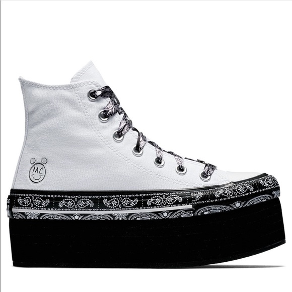 Miley Cyrus X Converse Platform Hi Sneakers NEW!! - Picture 3 of 12